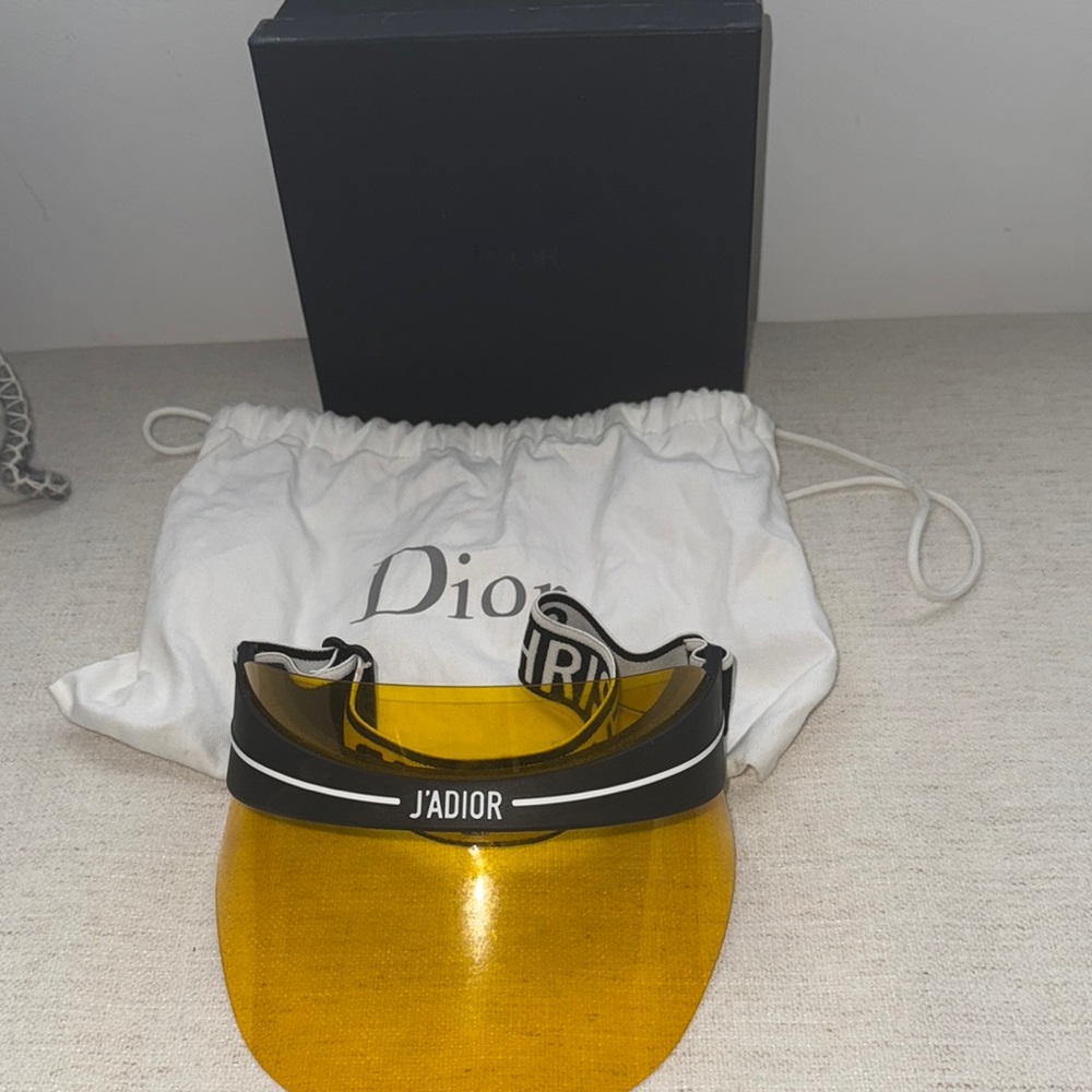 Dior J'Adior Yellow Visor